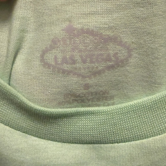 Cherry Light Green Graphic T-Shirt Las Vegas - Picture 3 of 4